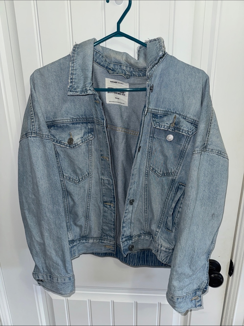 Garage Light Blue Denim Jean Jacket